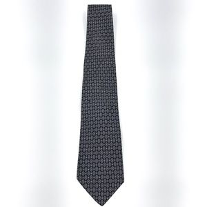 Christopher Hayes Geometric Silk Necktie 54x3-1/2